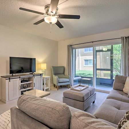St Augustine Getaway With Porch 1 Block To Beach! سانت أوغيستين المظهر الخارجي الصورة