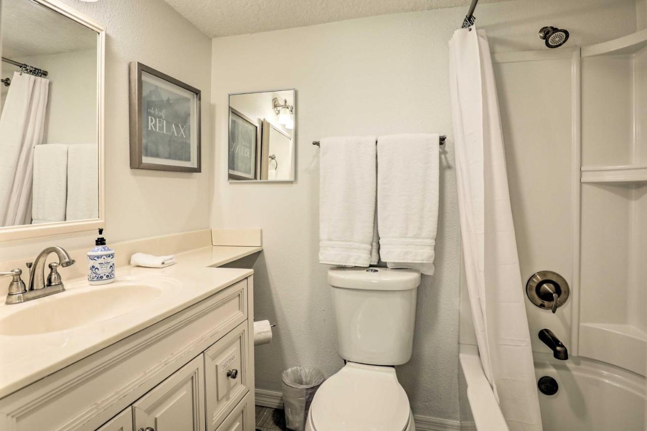 St Augustine Getaway With Porch 1 Block To Beach! سانت أوغيستين المظهر الخارجي الصورة
