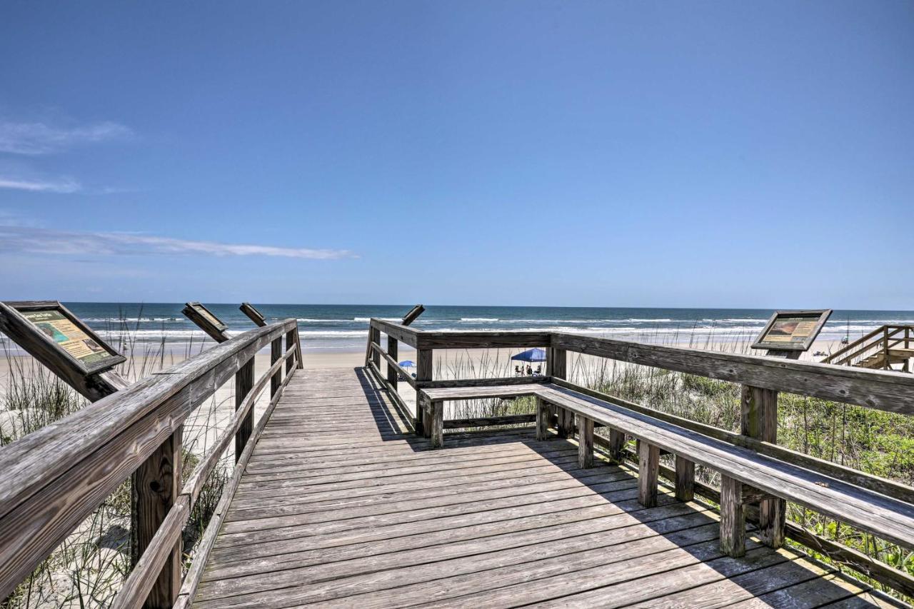 St Augustine Getaway With Porch 1 Block To Beach! سانت أوغيستين المظهر الخارجي الصورة